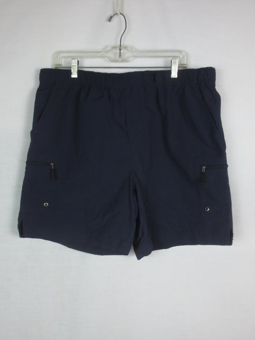 NEW Cherokee Shorts Navy Blue Hybrid Swim Athletic Cargo Casual Size L 36 - 38